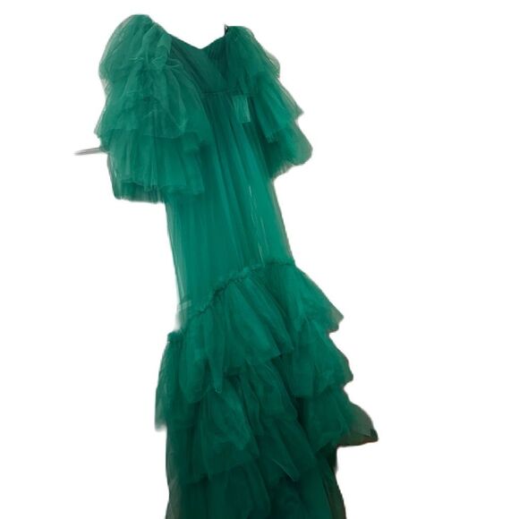 New Trend Tulle Long Maternity Gown - Picture 5 of 16